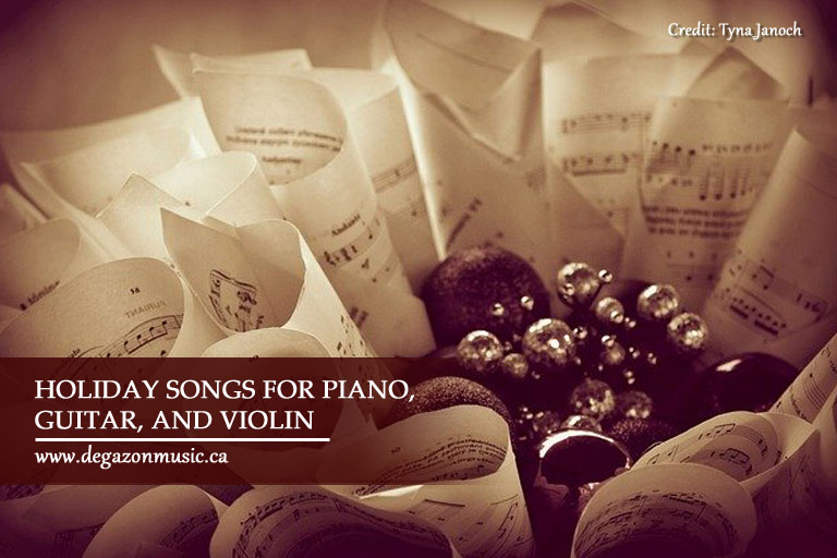The Best Holiday Songs to Learn on Piano, Guitar, and Violin