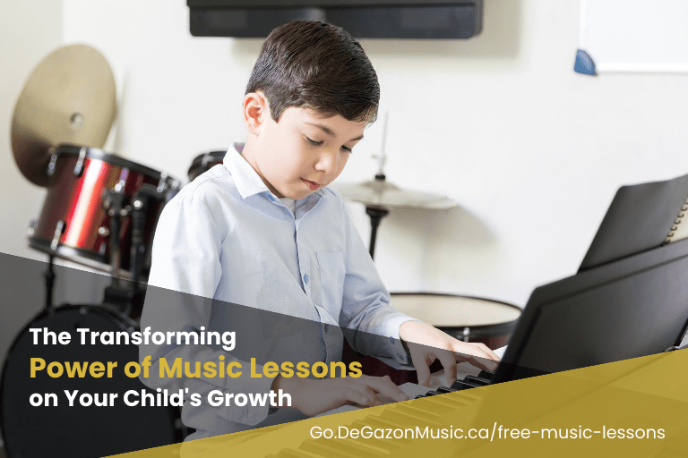 The Transformative Power of Music Lessons on Child Development - DeGazon Music Studios - Music Lessons for Kids
